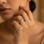 将图像加载到图库查看器中, 925 Silver Cubic Zirconia Ring for Women | Gift Jewelry