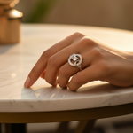 将图像加载到图库查看器中, 925 Silver Cubic Zirconia Ring for Women | Gift Jewelry