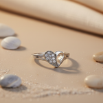 将图像加载到图库查看器中, 925 Silver Heart Ring with Cubic Zirconia | Women's Jewelry Gift