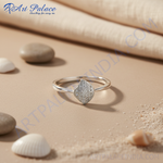 Load image into Gallery viewer, 925 Silver Textured Ring for Women | Modern Silver Jewelry