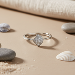 将图像加载到图库查看器中, 925 Silver Textured Ring for Women | Modern Silver Jewelry