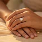 将图像加载到图库查看器中, Silver Diamond Ring for Women | Engagement | Gift