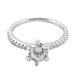 将图像加载到图库查看器中, 925 Silver Cubic Zirconia Ring for Women | Engagement Gift