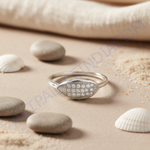 将图像加载到图库查看器中, 925纯银密镶戒指(女士款)| 礼品首饰