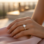 将图像加载到图库查看器中, Silver Solitaire Engagement Ring | Cubic Zirconia | For Women