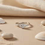 将图像加载到图库查看器中, Silver Solitaire Engagement Ring | Cubic Zirconia | For Women