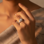 将图像加载到图库查看器中, 925 Silver Diamond Ring for Women | Engagement Jewelry