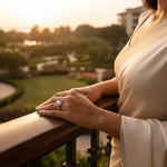 Load image into Gallery viewer, Silver Halo Engagement Ring | Diamond Look | Women's Ring