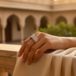 Load image into Gallery viewer, Anillo de plata con circonita cúbica para mujer | Joyería de regalo