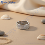 Load image into Gallery viewer, Anillo de plata con circonita cúbica para mujer | Joyería de regalo