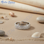 Load image into Gallery viewer, 925 Silver Cubic Zirconia Pave Ring for Women | Gift Jewelry