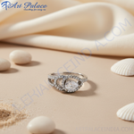 Load image into Gallery viewer, Anillo de plata de ley 925 con corte de pera para mujer | Joyería de regalo