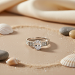 将图像加载到图库查看器中, 925 Silver Oval Cut Ring | Women's Engagement Ring