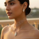 Load image into Gallery viewer, Silver Cubic Zirconia Earrings for Women | Dainty Jewelry Gift