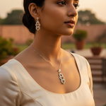 Load image into Gallery viewer, gold plating Crystal Heart Pendant Earrings Set for Women | Gift