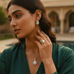 Load image into Gallery viewer, 925 Silver Cubic Zirconia Jewelry Set | Women's Gift