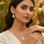 Load image into Gallery viewer, 925 Silver Cubic Zirconia Jewelry Set for Women | Gift