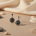 Load image into Gallery viewer, 925 Silver Gemstone Ring & Earrings Set for Women | Gift Jewelry