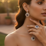 Load image into Gallery viewer, 925 Silver Blue Sapphire Jewelry Set for Women | Gift