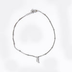 Load image into Gallery viewer, Tobillera Luna de Plata 925 para Mujer | Joyería delicada para el pie