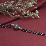 Load image into Gallery viewer, Black Bead Bracelet | Sterling Silver Beaded Jewelry Gift