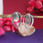 将图像加载到图库查看器中, Silver Teardrop Earrings for Women | Minimalist Jewelry Gift