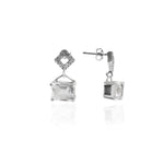 Load image into Gallery viewer, 925 Silver Cubic Zirconia Dangle Earrings for Women | Gift | Elegant