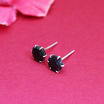 将图像加载到图库查看器中, 925 Silver Sapphire Stud Earrings for Women | Gift Jewelry