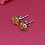 将图像加载到图库查看器中, 925 Silver Citrine Stud Earrings for Women | Gemstone Jewelry
