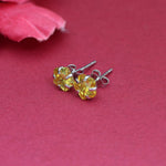将图像加载到图库查看器中, 925 Silver Citrine Stud Earrings | Gemstone Jewelry for Women