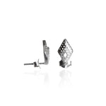 Load image into Gallery viewer, 925 Silver Diamond Stud Earrings for Women | Gift Jewelry