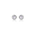 Load image into Gallery viewer, 925 Silver Cubic Zirconia Stud Earrings | Women's Jewelry Gift
