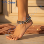 Load image into Gallery viewer, 925 Silver Anklet for Women | Dangle Bell Chain Anklet