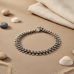 Load image into Gallery viewer, 925 Silver Anklet for Women | Ethnic Indian Jewelry Gift