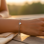 Load image into Gallery viewer, Silver Chain Anklet for Women | Daily Wear Anklet | Gift