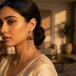 Load image into Gallery viewer, 925 Silver Tiger Eye Drop Earrings for Women | Dangle Jewelry