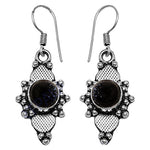 Load image into Gallery viewer, 925 Silver Black Onyx Earrings for Women | Dangle Earrings