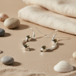 Load image into Gallery viewer, Silver Labradorite Earrings for Women | Dangle Jewelry Gift