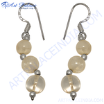 Load image into Gallery viewer, Beaded Dangle Earrings - Natural Gemstone Earrings for Women
