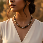 Load image into Gallery viewer, Tiger Eye Bead Necklace for Women | Gemstone Jewelry