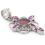 Load image into Gallery viewer, 925 Silver Gemstone Pendant for Women | Statement Jewelry