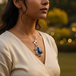 Load image into Gallery viewer, 925 Silver Gemstone Pendant Necklace for Women | Gift Jewelry