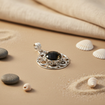 Load image into Gallery viewer, 925 Silver Onyx Pendant for Women | Gemstone Jewelry Gift