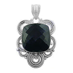 将图像加载到图库查看器中, 925 Silver Black Onyx Pendant for Women | Gemstone Jewelry