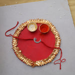 Load image into Gallery viewer, 925 Sterling Silver Moon Star Rakhi Bracelet for Brother