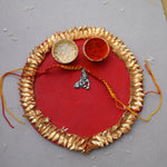 将图像加载到图库查看器中, 925 Sterling Silver Hanuman Rakhi for Brother | Raksha Bandhan Gift