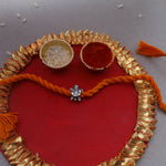 Load image into Gallery viewer, 925 Sterling Silver Turtle Rakhi for Brother | Raksha Bandhan Gift