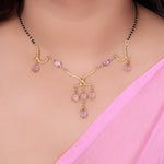 将图像加载到图库查看器中, 金紫水晶水滴吊坠项链 | 送给她的礼物