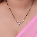 Load image into Gallery viewer, gold plating Diamond Mangalsutra Necklace | Indian Wedding Jewelry