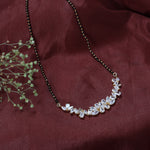Load image into Gallery viewer, gold plating Zirconia Stone Mangalsutra Necklace | Indian Wedding Jewelry